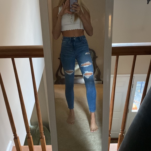 high rise jeggings - Picture 2 of 4